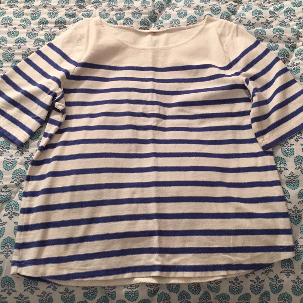 J.Crew nautical striped top ⚓️ ⛵️