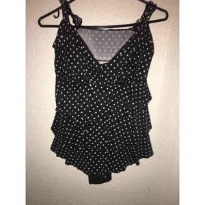 One piece bathing suit