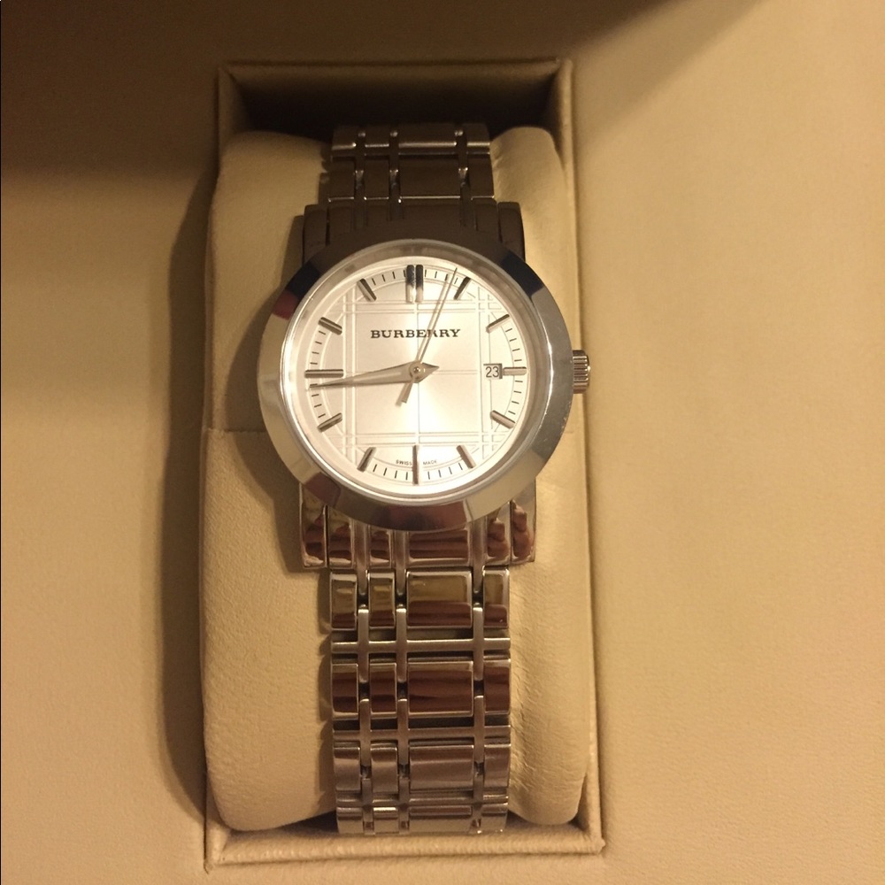 Heritage Burberry Stainless Steel Ladies Watch