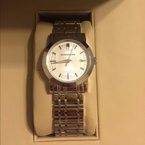 Heritage Burberry Stainless Steel Ladies Watch