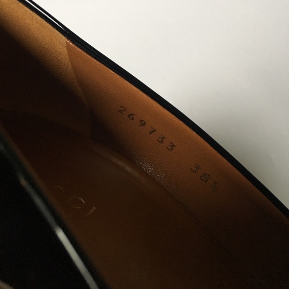 GUCCI Vernice Betty Platform Patent Black Leather - Picture 7 of 7