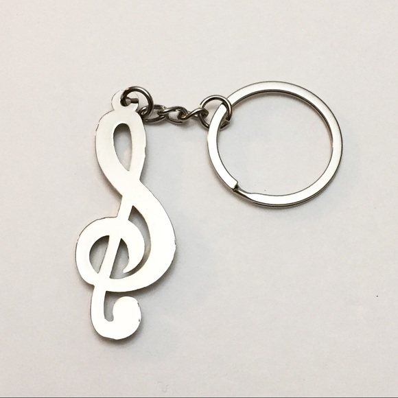 Treble Clef Key Chain - Picture 3 of 3