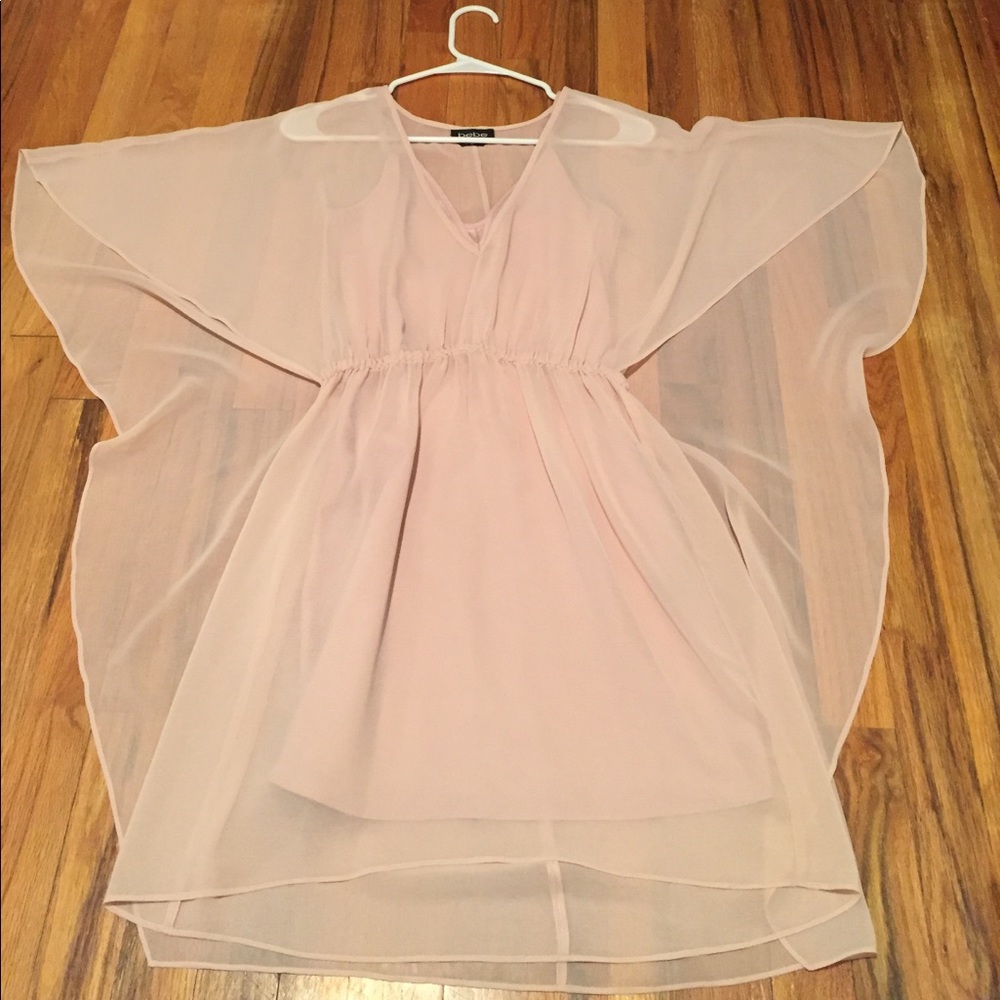 Bebe double layer dress