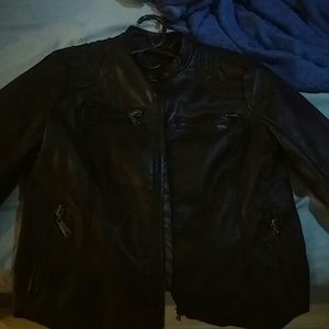 Leather jacket