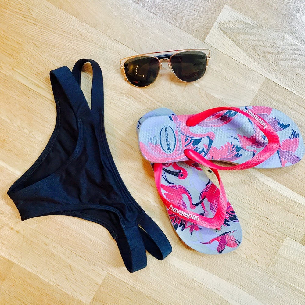 Flamingo havaiana sandals