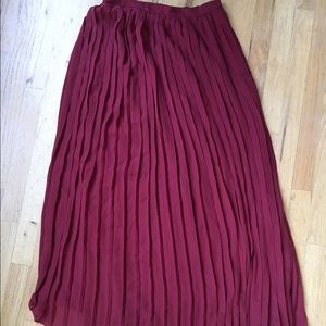 Urban Outfitters Accordion Maxi Skirt