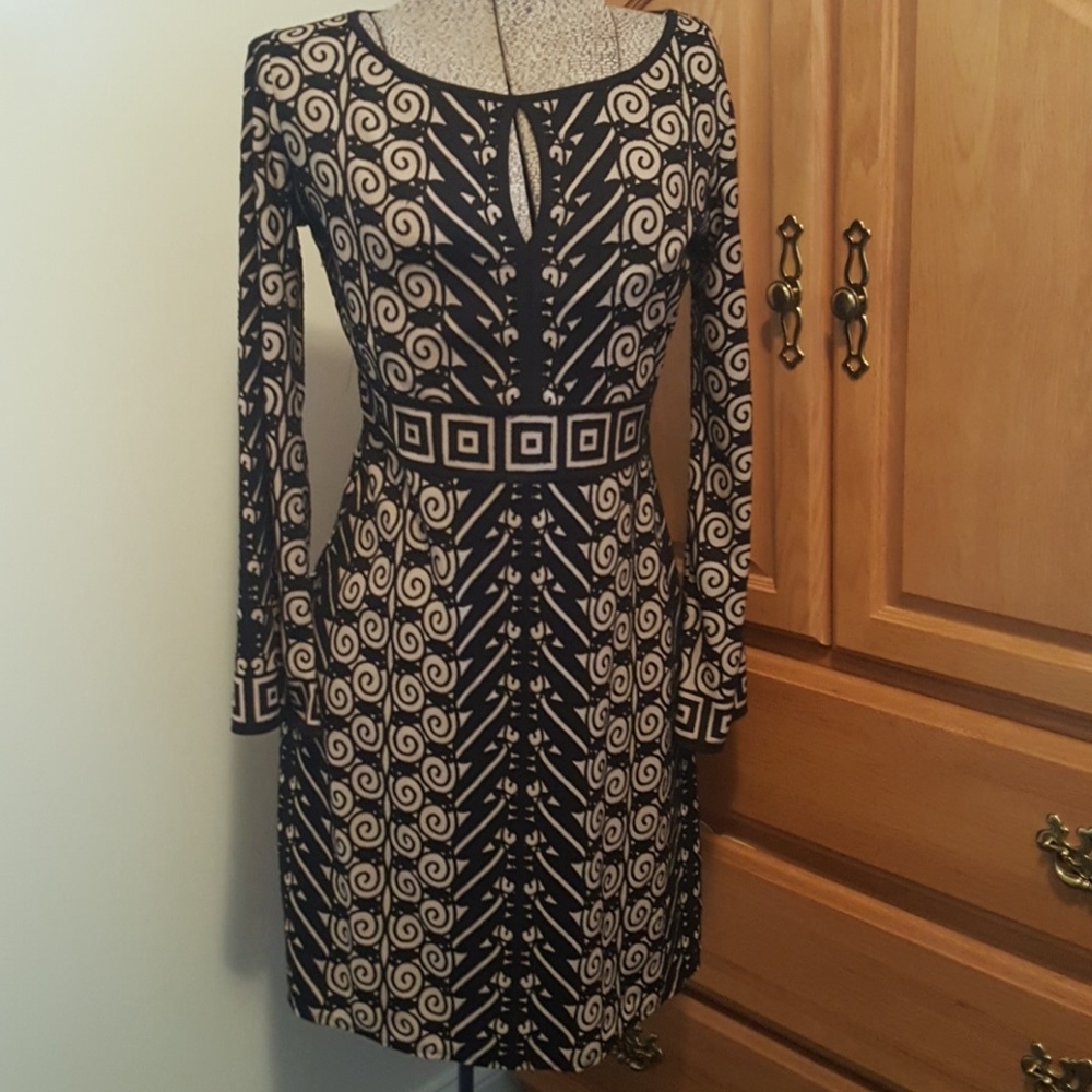 Swirl Pattern Dress