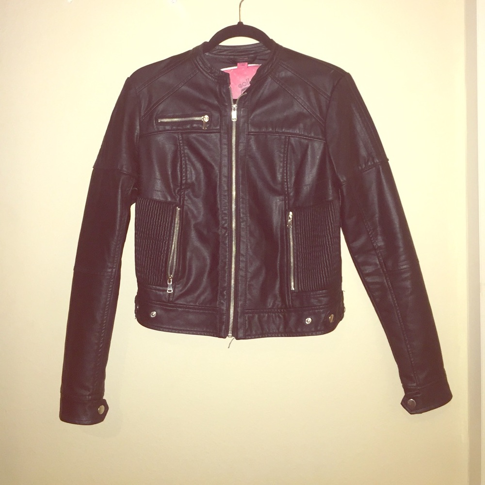 Collection by Bernardo Faux Leather jacket