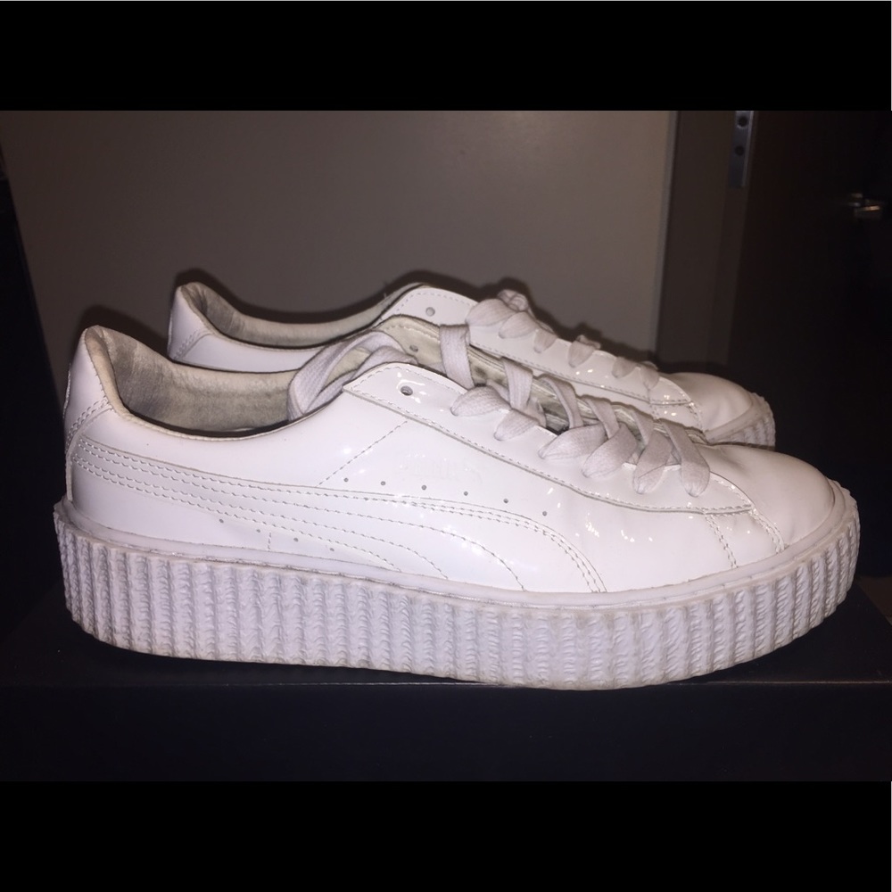 Fenty x Puma White Creepers