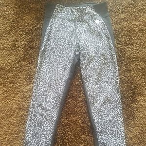 Adidas animal printed athletic leggings
