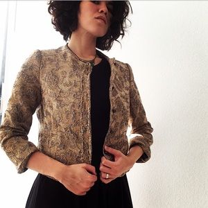 Gold blazer