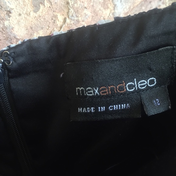 Max and Cleo size 12 spaghetti strapped dress - Picture 4 of 6