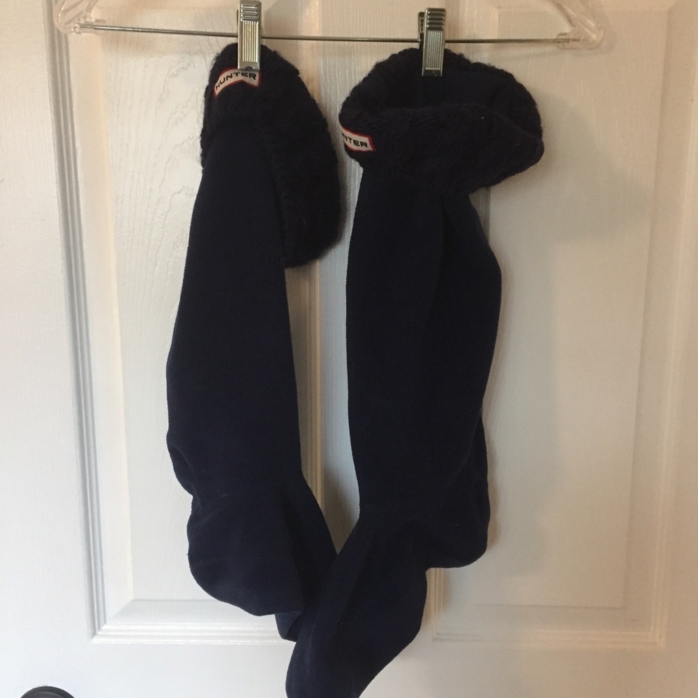Hunter Navy Blue Rain Boot Sock Inserts