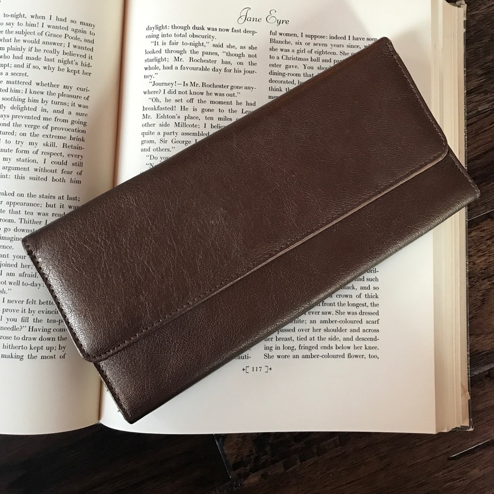Real Leather brown wallet