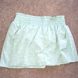 Aerie Polka Dot Sleep Skort