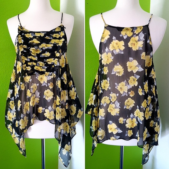 Zara Tops - Zara Floral Chiffon Top