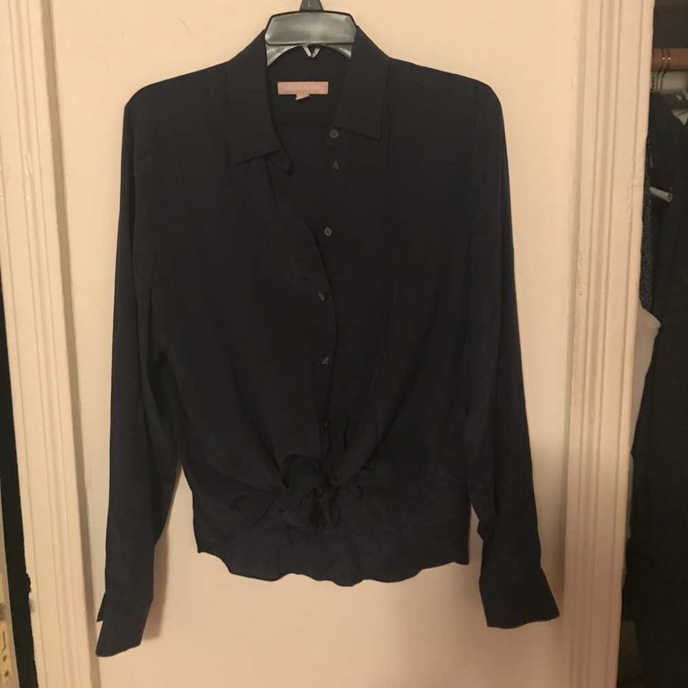 100% silk blouse