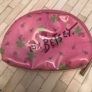 Betsey Johnson small coin purse or makeup bag