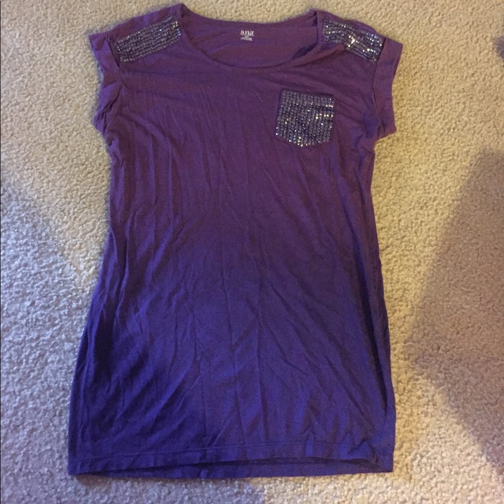 Purple shirt