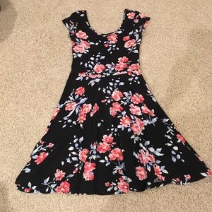 Aeropostale floral skater dress