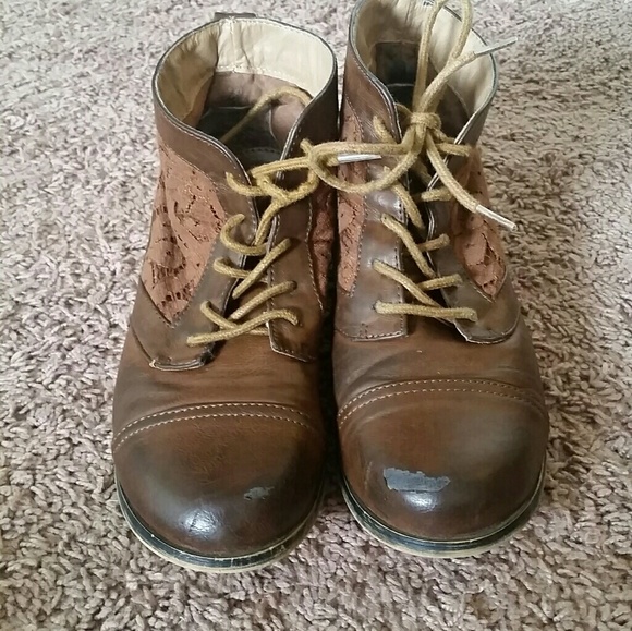 Brown Booties - Picture 2 of 4