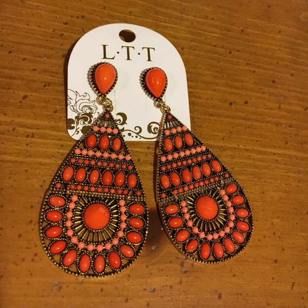 Beautiful bohemian style earrings