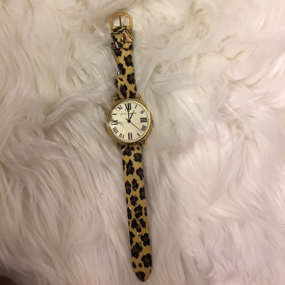 Betsy Johnson leopard watch main image 6