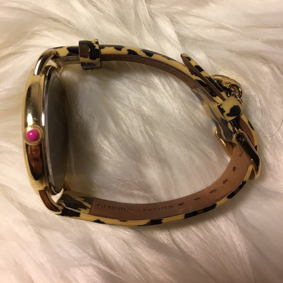 Betsy Johnson leopard watch main image 8