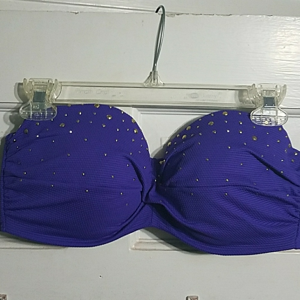 Victoria's secret purple bikini top 36D
