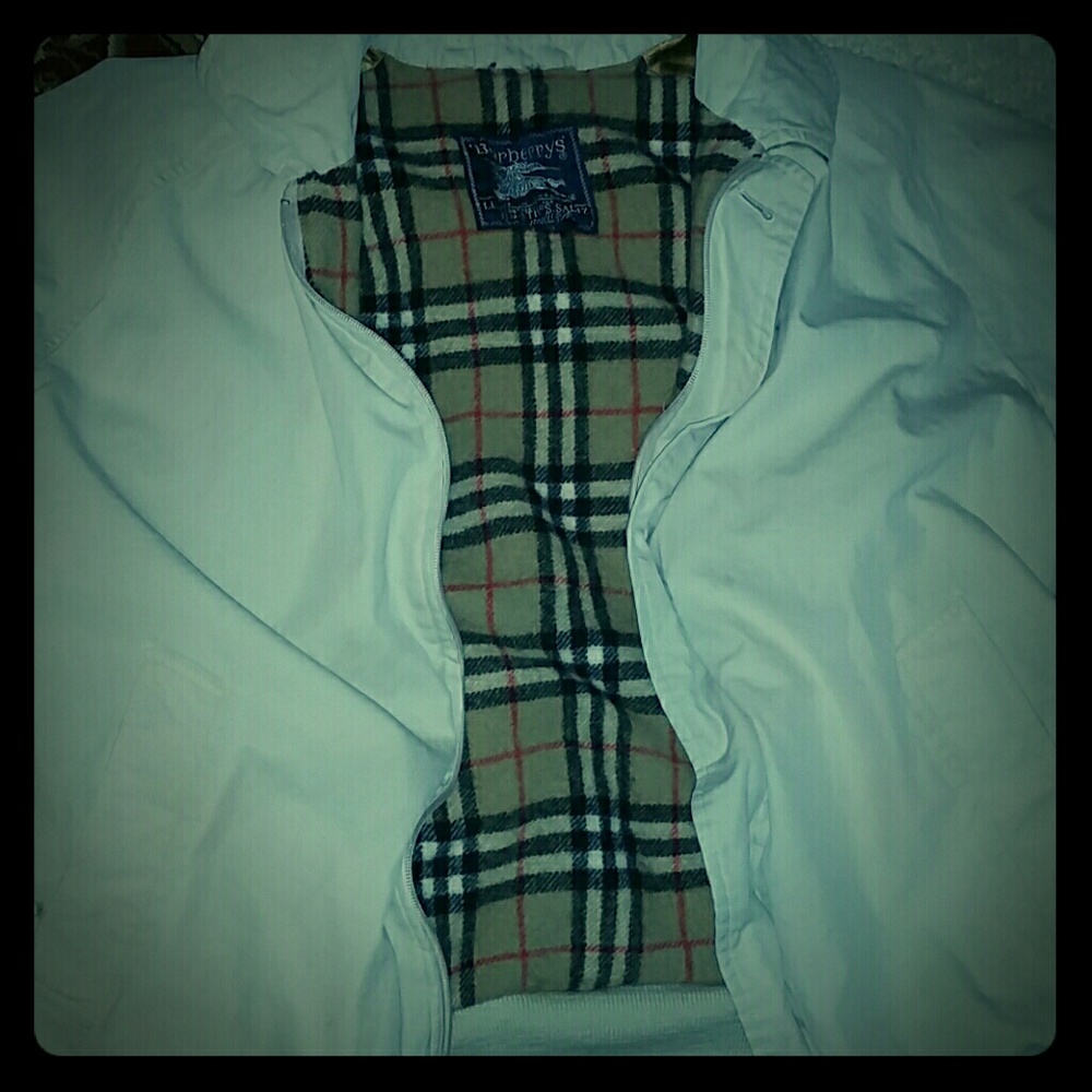 Burberry men's lightweight jacket