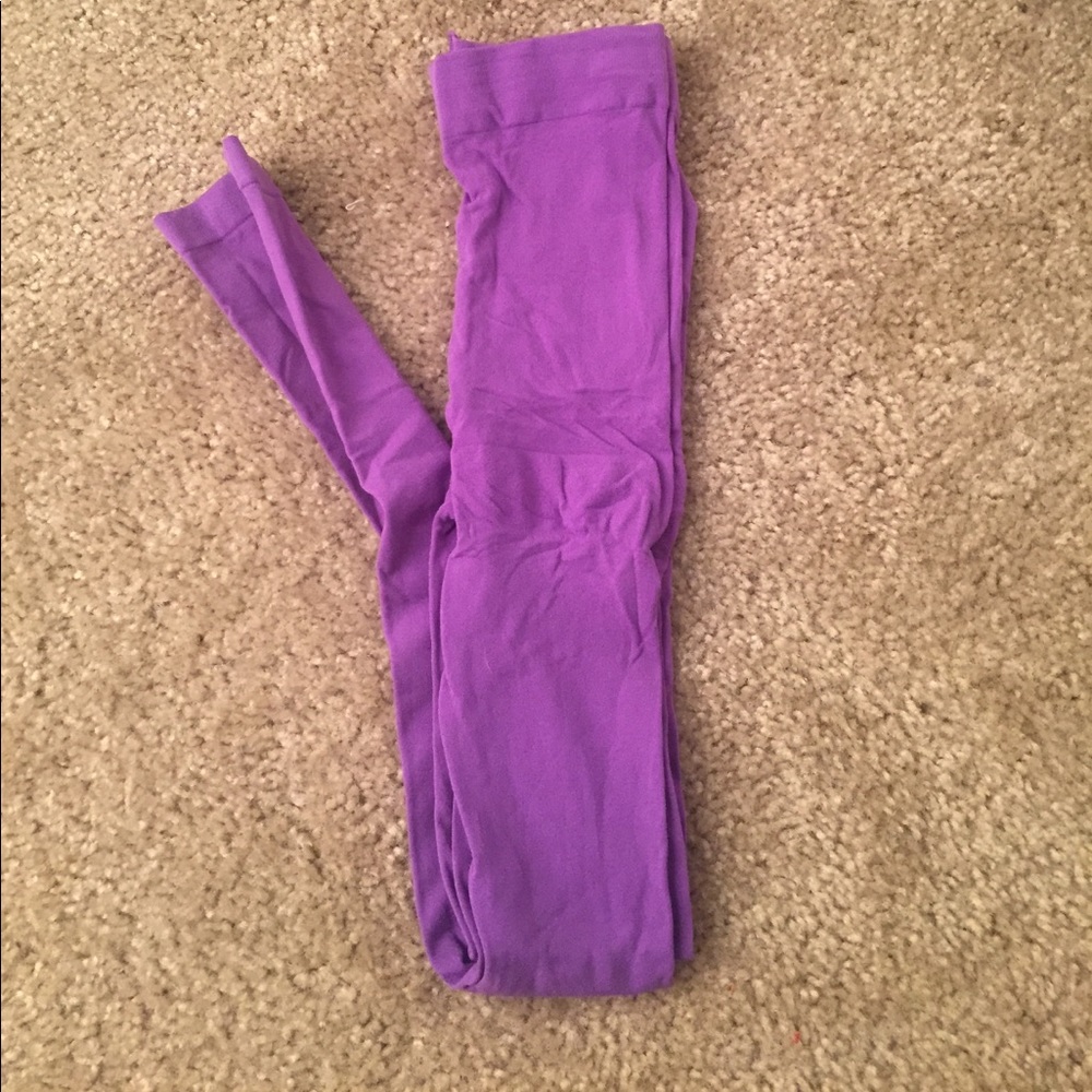 Purple tights