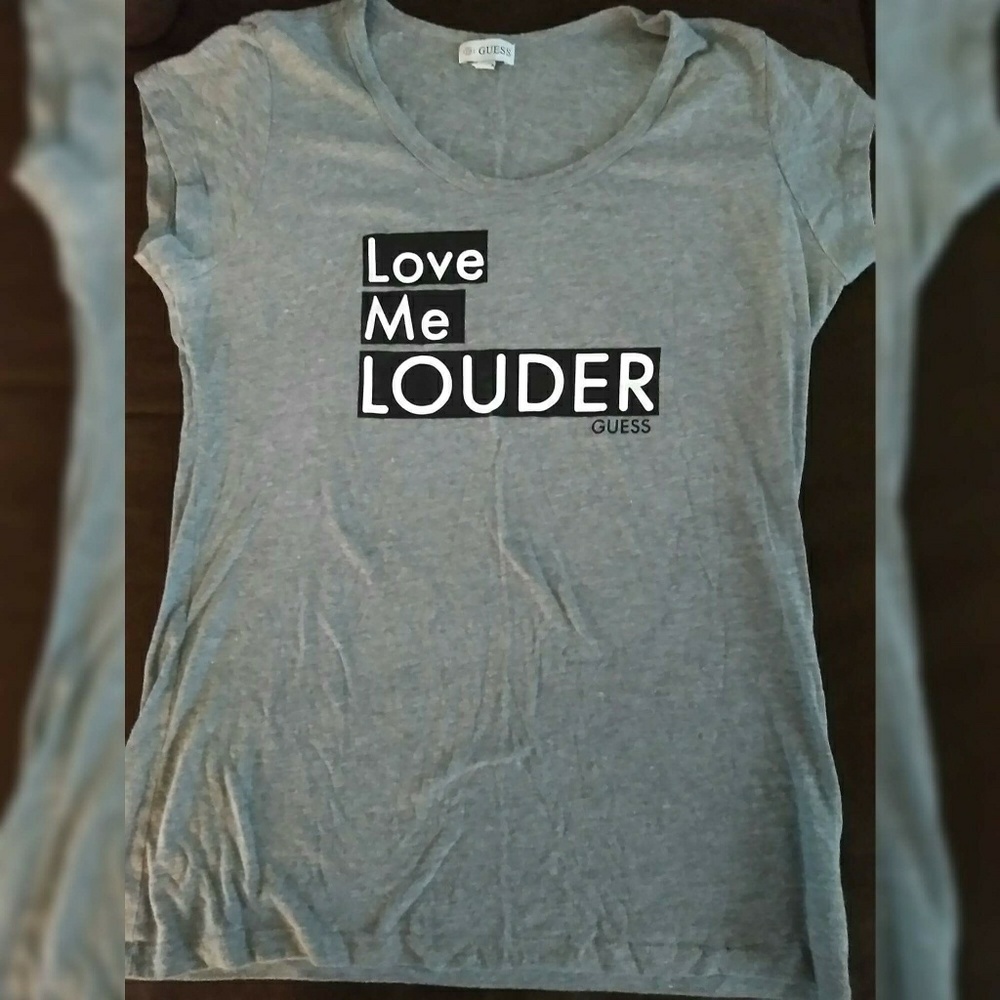 Guess Heather Gray T Shirt