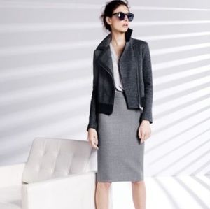J.crew No.2 pencil skirt in double serge wool