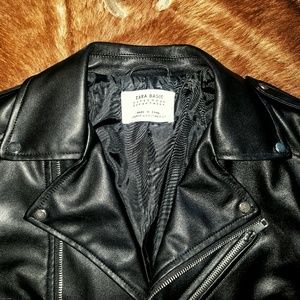 ZARA Basic Motorcycle Jacket *like new condition*