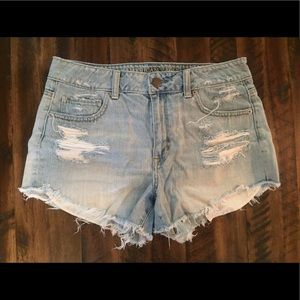 American Eagle festival denim cutoff size 10