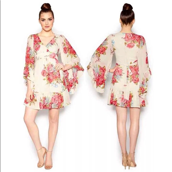 Betsey Johnson Dance Party Dress Sheer Angel - Picture 3 of 8