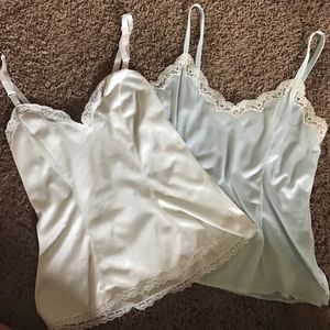Vintage lace cami bundle