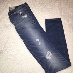 Hollister ripped jeans