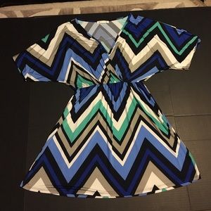 Chevron print dress from a Boutique ...