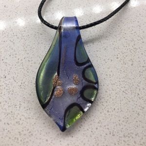 Statement  Glass Necklace