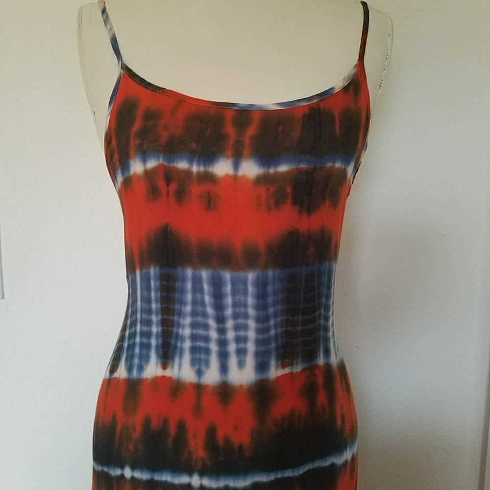 2 LEFT - Tie-dye Maxi Dress - Picture 5 of 6