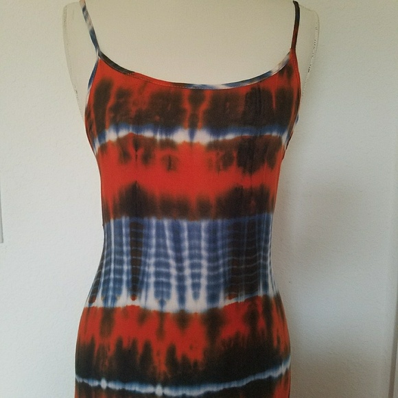2 LEFT - Tie-dye Maxi Dress - Picture 5 of 6
