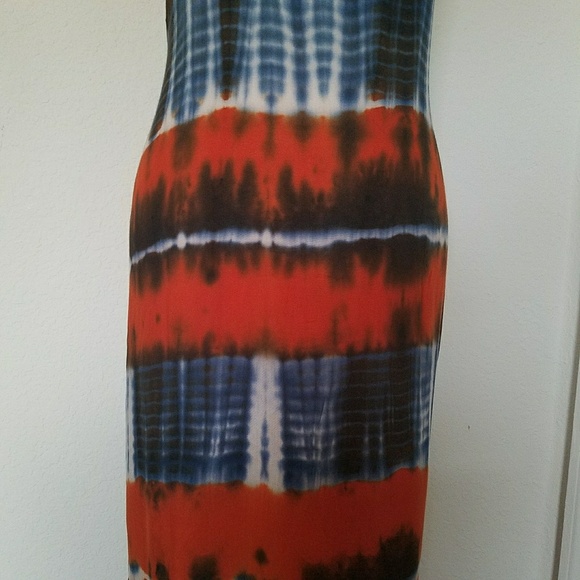 2 LEFT - Tie-dye Maxi Dress - Picture 6 of 6