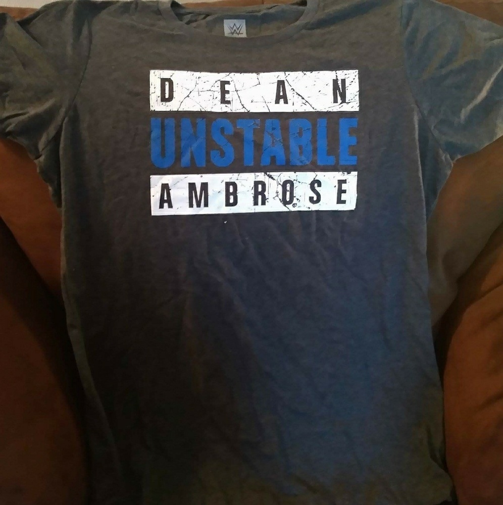 AUTHENTIC WWE DEAN AMBROSE WOMENS T