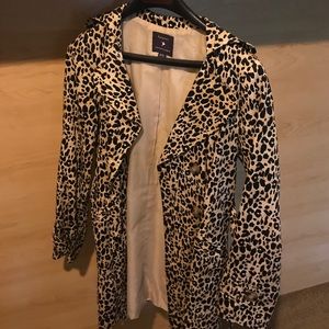 Leopard Peacoat