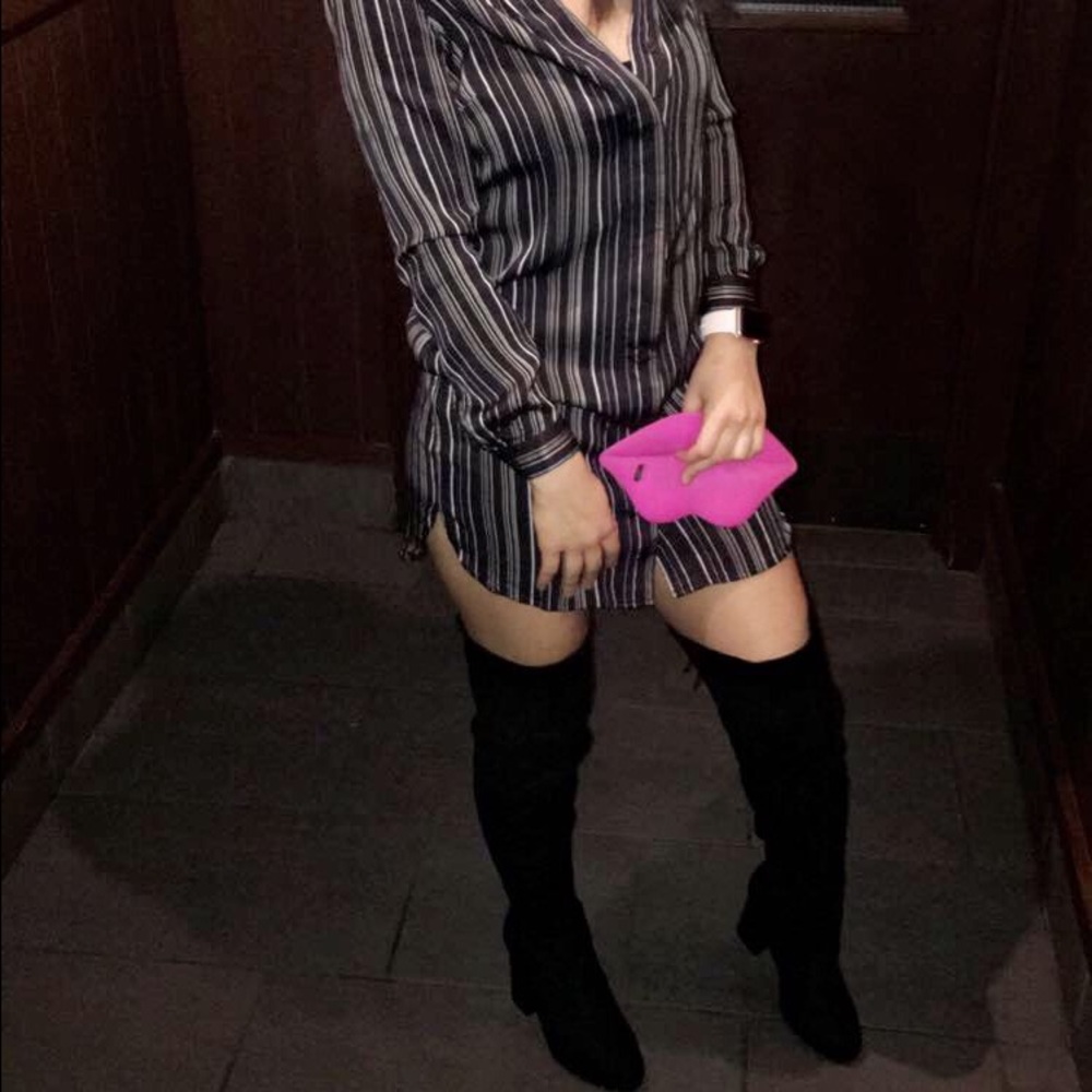KNEE HIGH BOOTS/HEELS
