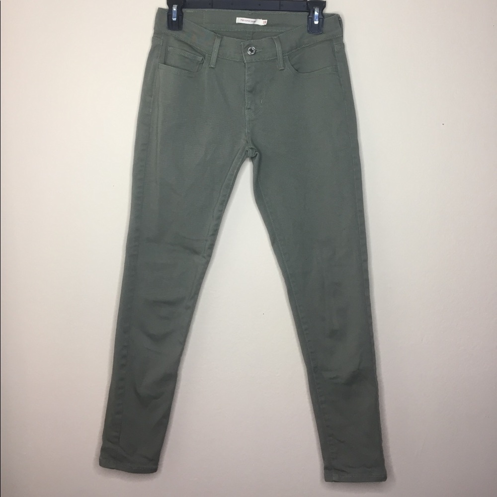 Levi's 710 super skinny crop jeans