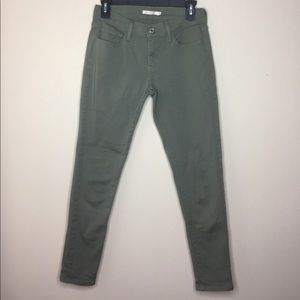 Levi's 710 super skinny crop jeans