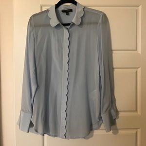 100% SILK BANANA REPUBLIC BLOUSE