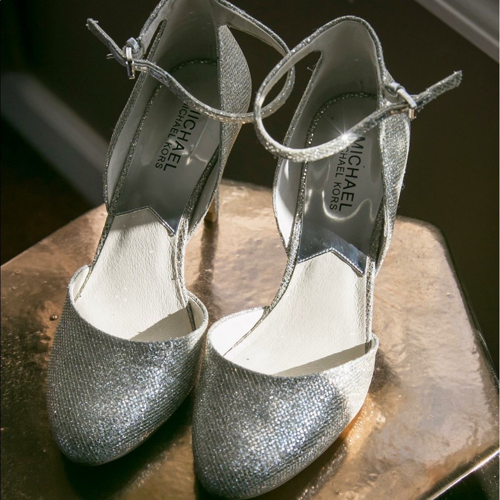 Sparkly pumps